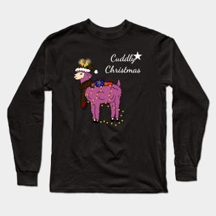 Alpaka Cuddly Christmas Long Sleeve T-Shirt